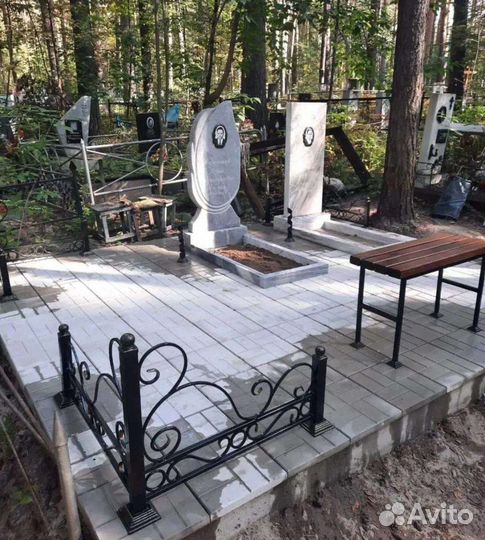 Благоустройство могил