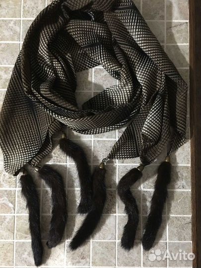 Шарф женский с норкой