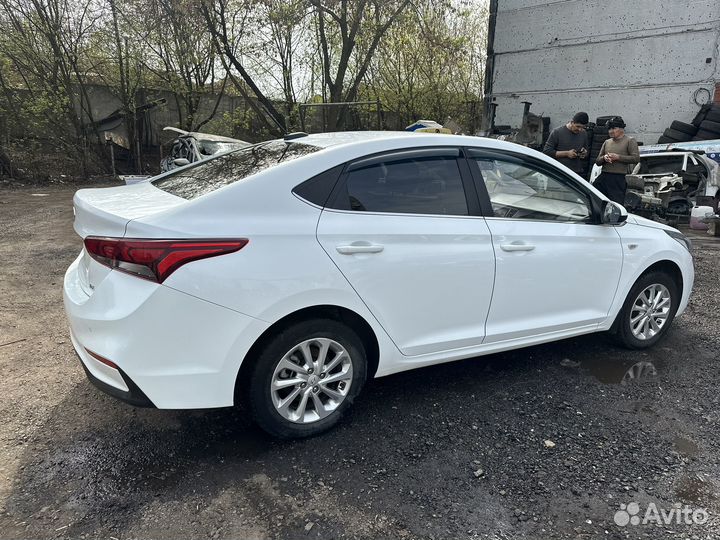 Разборка hyundai solaris 2