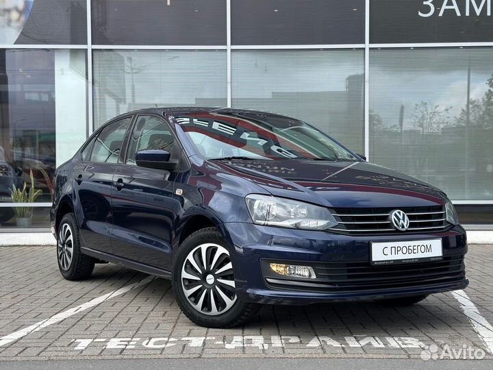 Volkswagen Polo 1.6 AT, 2017, 34 638 км