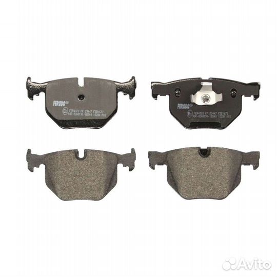 Задние колодки ferodo fdb1673 для BMW e65 дорест