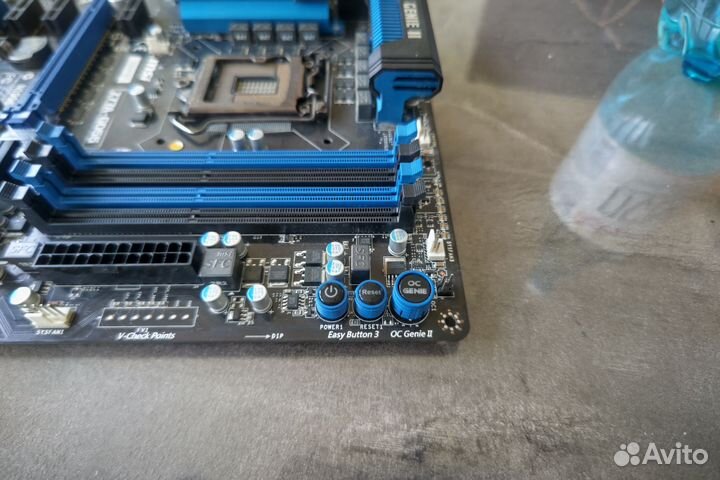 Топовая Z77 материнка lga 1155 msi z77a-gd55 плата