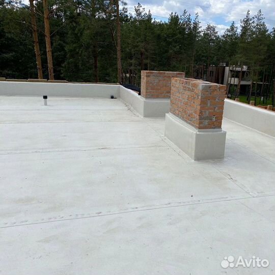 Монтаж мембранной кровли в доме