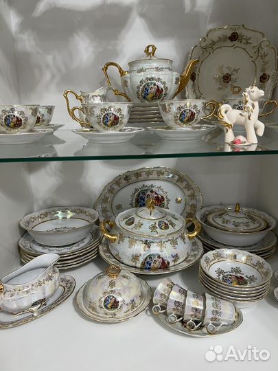 Чайно обеденный сервиз на 6 персон