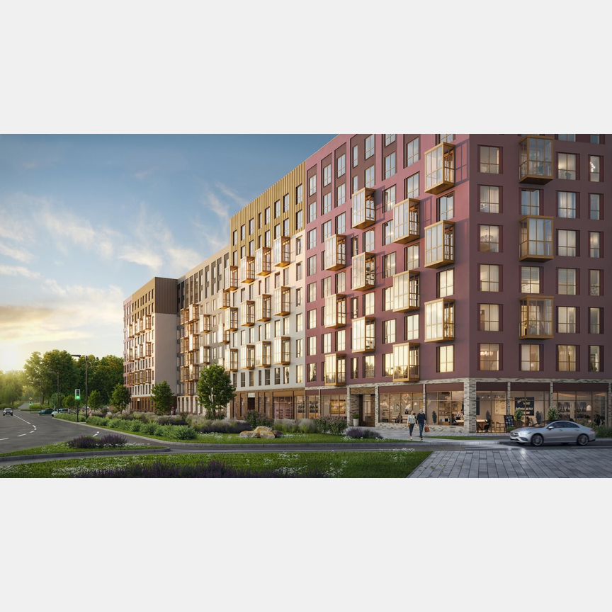 Квартира-студия, 35,8 м², 6/9 эт.
