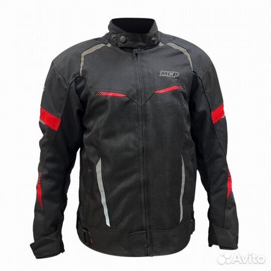 Мотокуртка MCP Spark Black-red