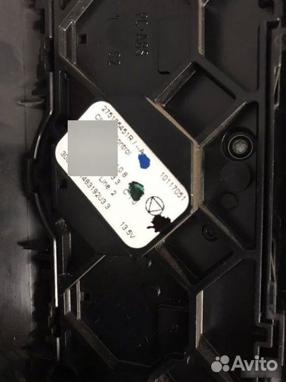 Блок управления климатом Renault Duster 2