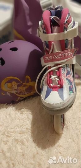 Роликовые коньки детские раздвижные