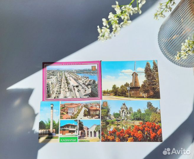 Фотооткрытки зарубежные времен СССР