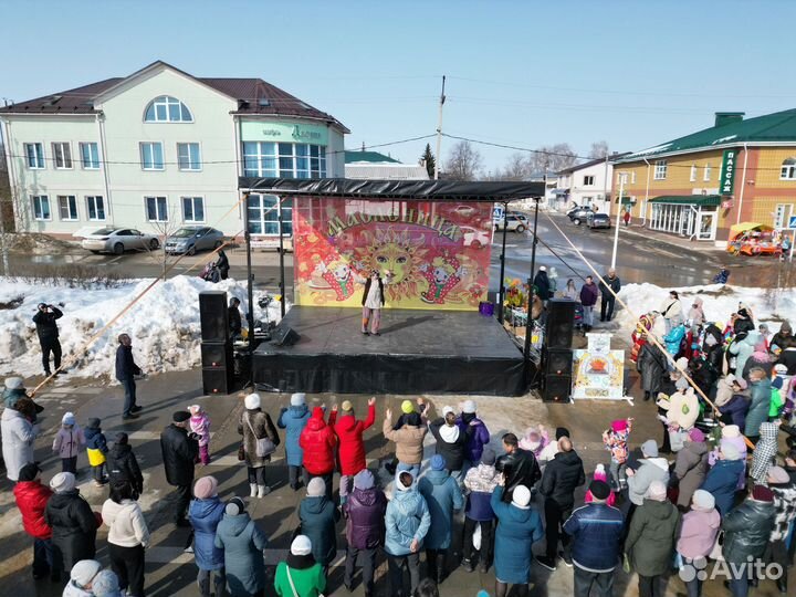 Сцена в аренду прокат под ключ