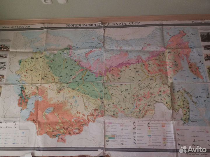 Географические карты СССР