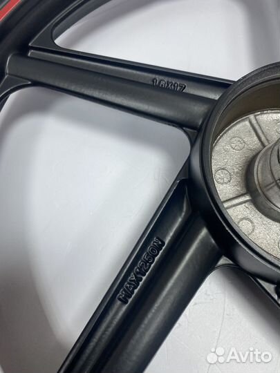 Задний обод (диск) на мопед под 12 мм