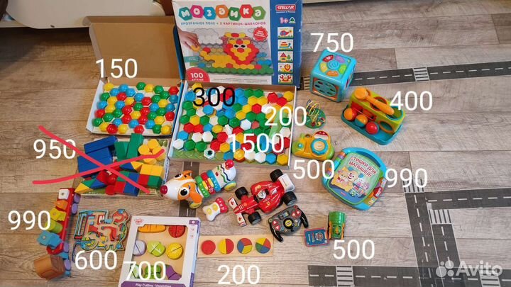 Развивающие игрушки Chicco, Fisher price,Tooky toy