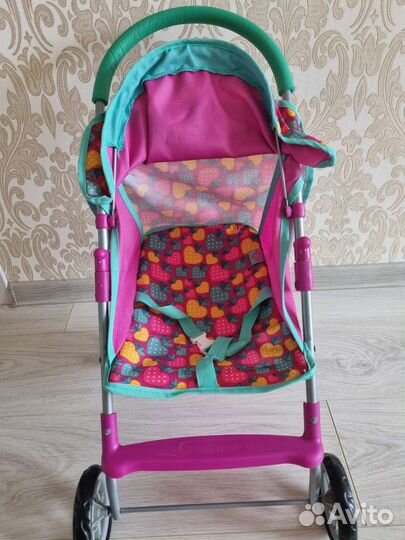 Коляска для кукол demi star