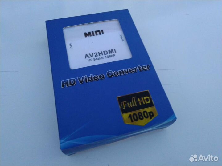 HD Video Converter из AV в hdmi / AV to VGA итд