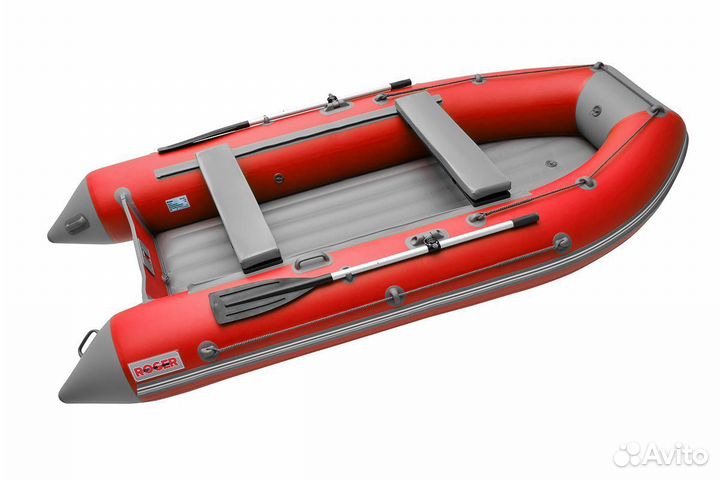 Лодка пвх Roger Zefir 3100 LT нднд малокилеватая