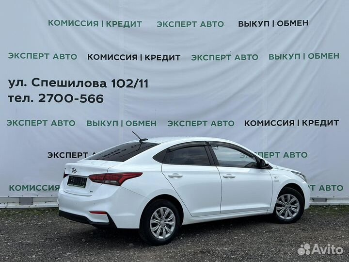 Hyundai Solaris 1.6 МТ, 2019, 121 000 км