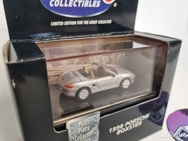 Hot Wheels 100% 1998 Porsche Boxster запак