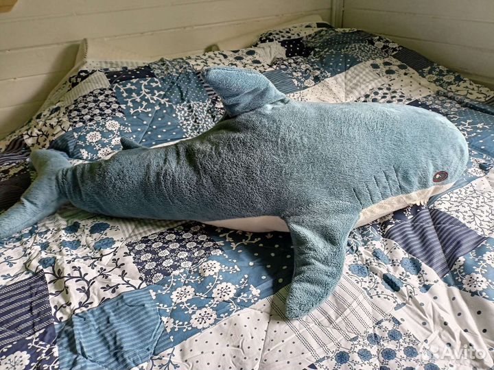 Игрушка акула IKEA большая