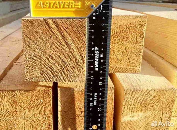 Брус строганный 100х100