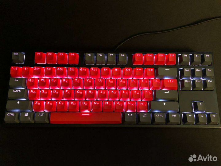 Red square keyrox tkl