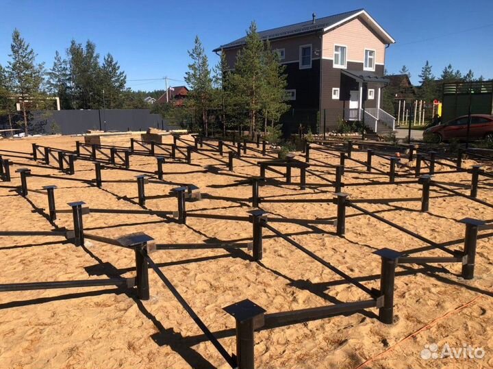 Винтовые сваи под ключ