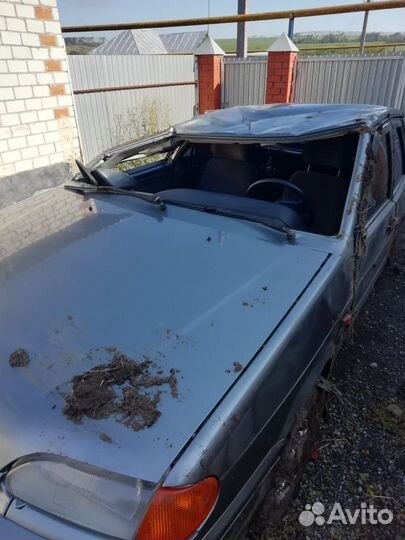 ВАЗ 2115 Samara 1.6 МТ, 2009, битый, 170 000 км