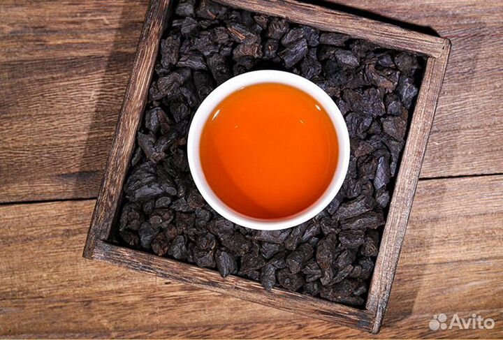 Китайский чай Шу Пуэр Серебряные осколки