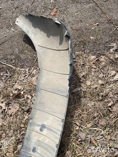 Юбка бампера задняя Kia Cerato 3 Дорестайлинг YD