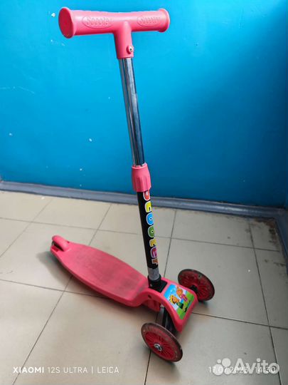 Самокат детский трехколесный от 2 лет