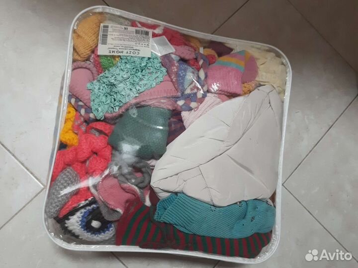 Шапки детские, есть новые, от 0 до 5 лет