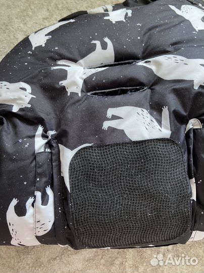 Зимний конверт в коляску leokid