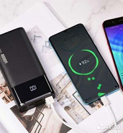 Внешний аккумулятор 40000 mAh Повербанк 40000 мач