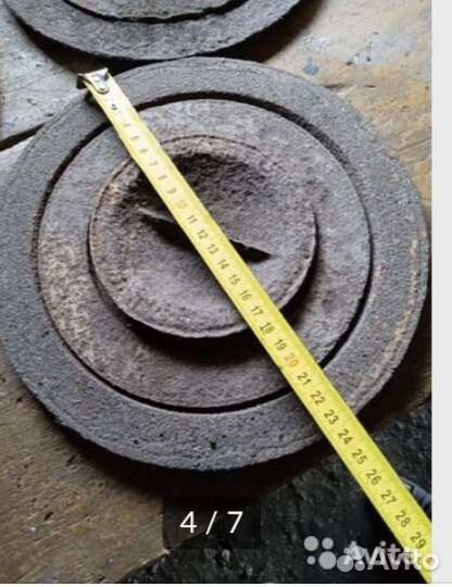 Кольца чугунные