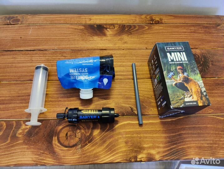 Фильтр для воды походный Sawyer Mini, 1шт