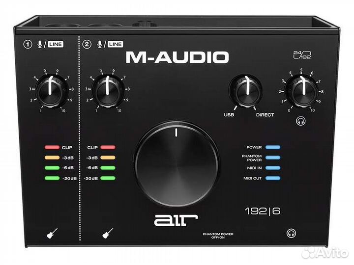 Внешняя звуковая карта с USB M-Audio AIR 192 6