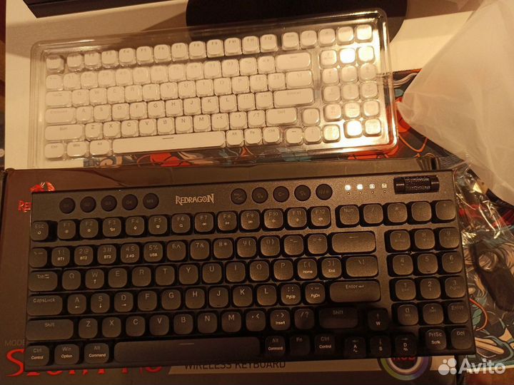 Новая беспроводная клавиатура Redragon Sion Pro