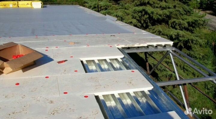 Монтаж пвх кровли