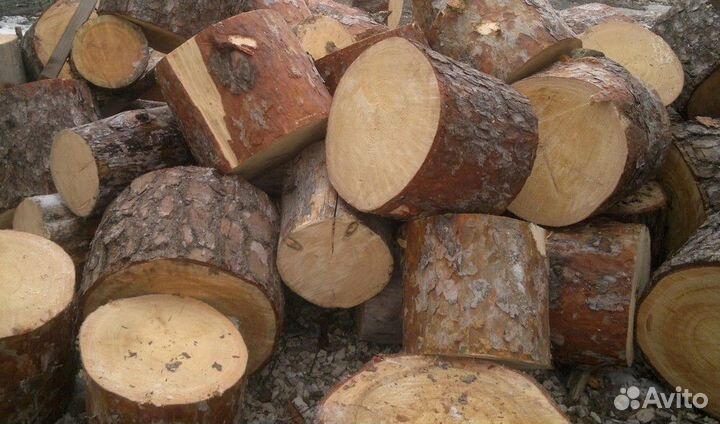 Дрова сухие, горбыль