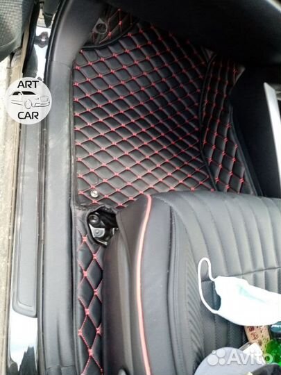 3D коврики из экокожи премиум класса