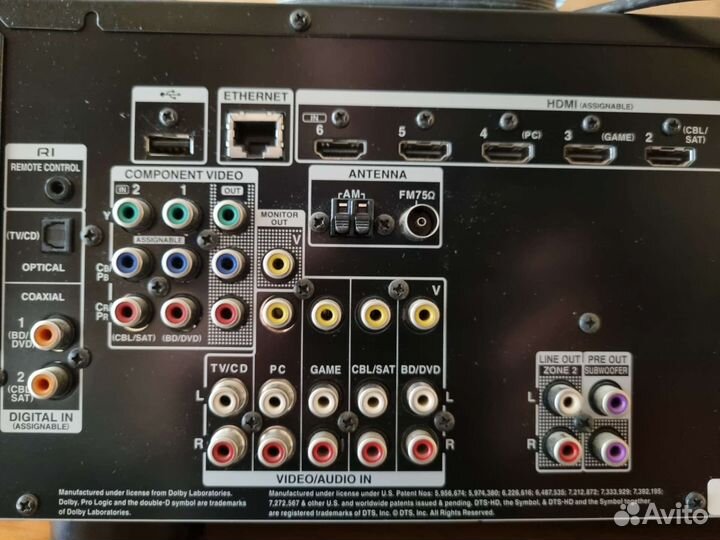 Ресивер AV onkyo tx nr-525