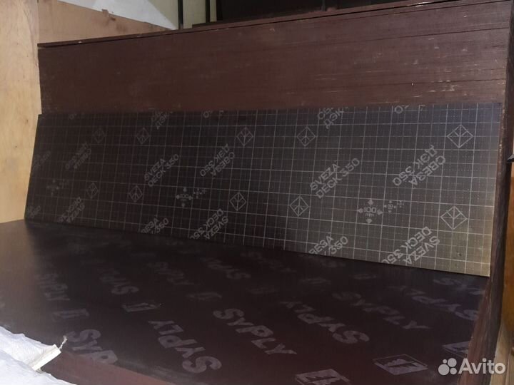 Фанера ламинированная влагостойкая 18мм сорт 1/1