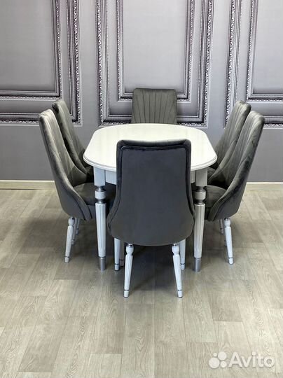 Стол, стулья набор. Доставка по всей России