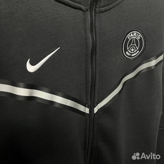 Зип худи nike tech fleece psg