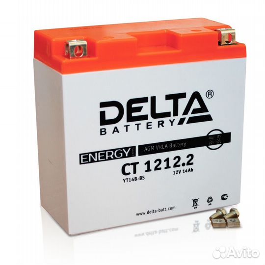 Аккумулятор Delta CT 1212.2 YT14B-BS 12 а/ч