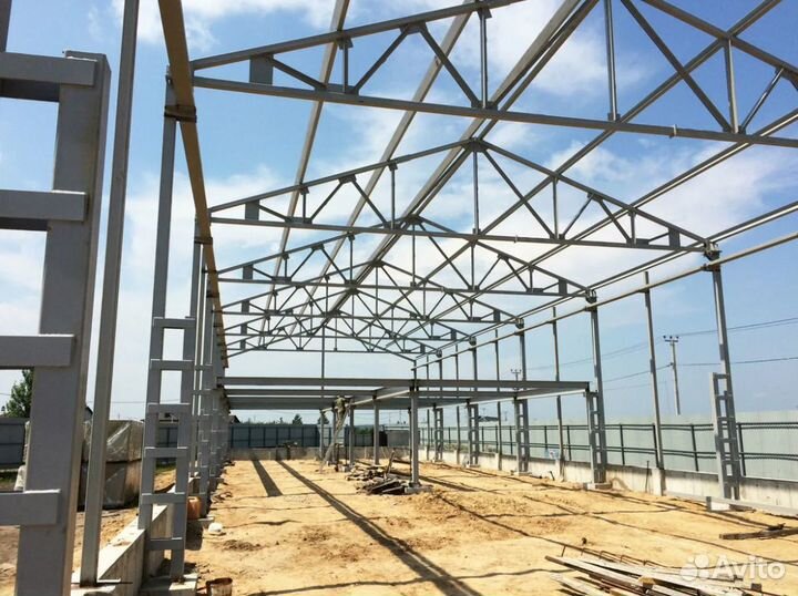 Склад для хранения сельхозтехники