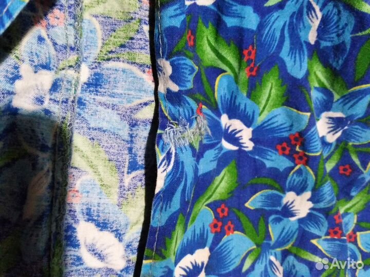 Халаты байковый и два ситцевых 62р