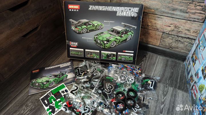 Lego Technic Mercedes AMG GT R Green Goblin(новый)