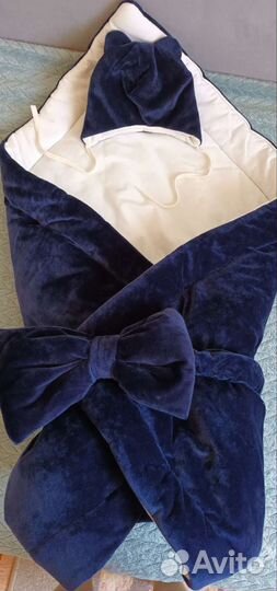 Зимний конверт одеяло на выписку