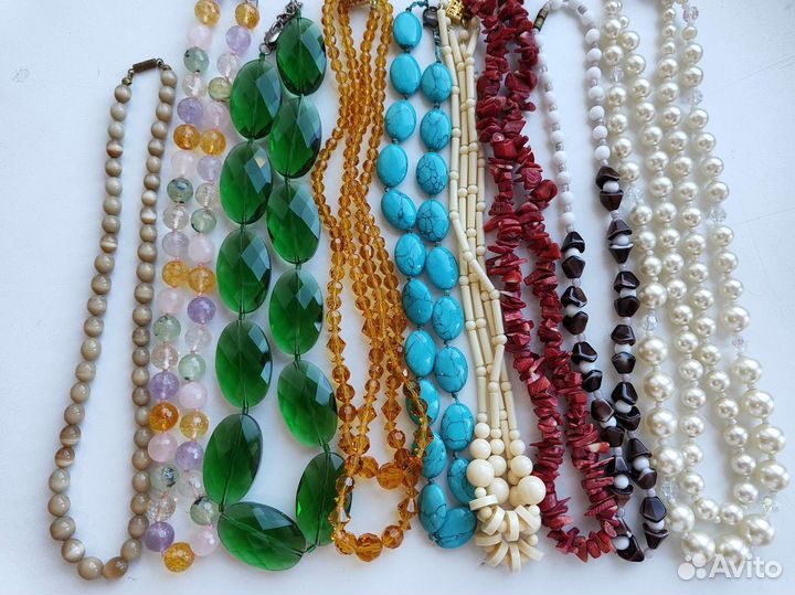 Бусы разные советский период